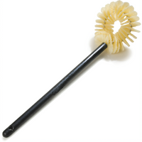 Flo-Pac® 21-Inch Bowl Brush with 6 x 4-1/2 Inch Head and Twist-In-Wire Polypropylene Bristles