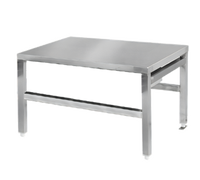 Cleveland Range EST-28 Open Base Equipment Stand for Single Kettles, 28 x 26 x 18 Inches, Stainless Steel