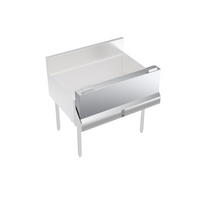Krowne Royal Series Single 36-Inch Stainless Steel Speed Rail Locking Cover