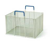 ANETS Bulk Square Pasta Basket, 12 x 12 x 9 Inch, Stainless Steel, for GPC-14
