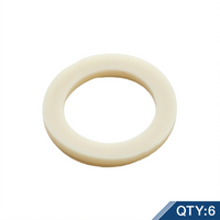 T&S Brass Faucet Tip Washer, 48-Count Case Pack