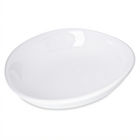 Stadia® 8.5-Inch Oblong Melamine Pasta Plate, White