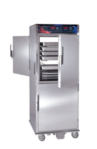 Cres Cor Roast-N-Hold Full-Height Pass-Thru Convection Cook and Hold Oven, 2-Compartment, 208V, 8 kW