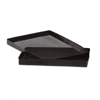 ACP Non-Stick Mesh-Bottom Oven Basket, 11-1/4 x 11-1/4 x 1 Inch, 2 Per Box