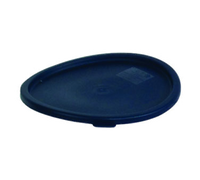 Blue Round Polyethylene Lid for 12 and 18 Quart Food Storage Containers