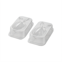Louis Tellier US LUCKYBUNNY 3D Chocolate Figures Pastry & Baking Molds Case of 4