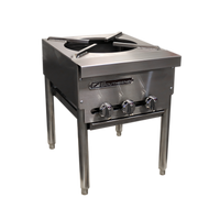 Southbend SPR-2J 36-Inch Double Stock Pot Range with Two 3-Ring Cast Iron Burners, 240,000 BTU