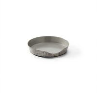 3.5-Inch Diameter Etched Stainless Steel Upright Spoon Rest