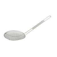 Winco Stainless Steel Fine Mesh Skimmer, 6-Inch Bowl