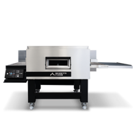 Moretti Forni TT98E1S Single-Deck Electric Conveyor Pizza Oven with 32-Inch Belt and Stand Included
