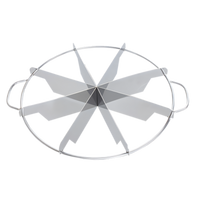 Crestware 8-Cut Stainless Steel Pie Cutter