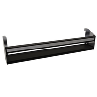 Glastender 36-Inch Single Clip-On Speed Rail with Open Channel-and-Rail Design