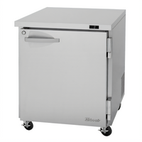 Turbo Air PRO Series 27-1/2-Inch One-Section Undercounter Freezer with Solid Locking Door, 6.8 Cu. Ft.
