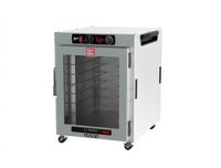 Metro HotBlox™ Wide 8-Pan Insulated Holding Cabinet, Undercounter, Analog, Clear Door