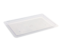 Crestware Clear Polycarbonate Food Box Cover for 18 x 26-Inch Full-Size Storage Boxes