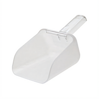 Rubbermaid Bouncer Contour 64 oz Clear Plastic Utility Scoop