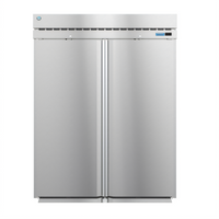 Hoshizaki Steelheart Two-Section Roll-Thru Refrigerator with Four Locking Solid Hinged Doors, 78.35 Cu. Ft.