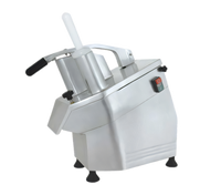 Omcan Angled Continuous-Feed Food Processor with 5 Discs, 3/4 HP, 110V