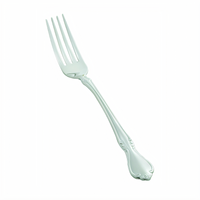 Winco Chantelle European Table Fork, 8-1/8 Inch, 18/8 Stainless Steel, Extra Heavy Weight, Mirror Finish