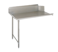 John Boos Pro-Bowl 108-Inch Clean Straight Dishtable, Right-to-Left, 16-Gauge Stainless Steel