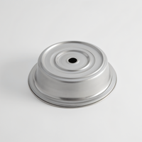 Round Stainless Steel Plate Cover with Finger Hole for 8-3/8