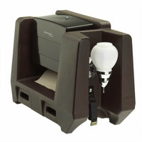Cambro Portable Handwashing Station with Soap Dispenser and Multi-Fold Paper Towel Holder
