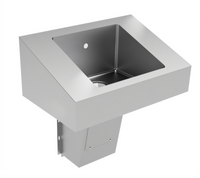 Advance Tabco Wall-Mounted ADA-Compliant Stainless Steel Hand Sink with Scrub Station