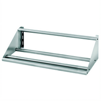 Advance Tabco 62-Inch Wall-Mounted Tubular Sorting Shelf for 3 Full-Size Dish Racks