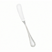 Deluxe Pearl 6-3/4-Inch Butter Spreader, 18/8 Stainless Steel, Mirror Finish, Extra Heavy Weight
