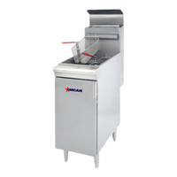 Omcan USA 43545 Gas Fryers