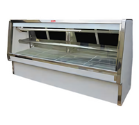 Howard-McCray 34E Series Remote Endless-Design Deli Meat & Cheese Service Case, 100.5-Inch, Stainless Steel, LED Lighting