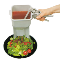 Vollrath Sauce Boss Portion Control Condiment Pump Dispenser with Legs, 48 oz., Gray