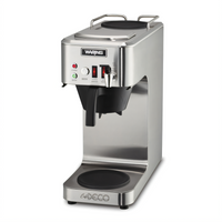 Waring Café Deco Built-In Automatic Coffee Brewer with Pour-Over and Automatic Refill, Dual Warmers, and Hot Water Faucet