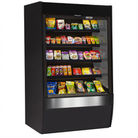 Federal Industries Vision Series Non-Refrigerated Self-Serve High Profile Merchandiser Case, Square Ends, 24 x 33 x 78 Inches