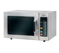 Panasonic PRO 1000 Watt Light-Duty Countertop Commercial Microwave Oven, 0.8 Cu. Ft., Stainless Steel
