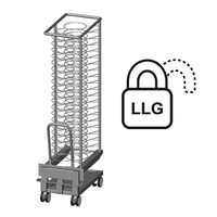 Lainox Long Life Gasket for Automatic Tracked Frame Hold & Release, 230V/50Hz/1-Phase