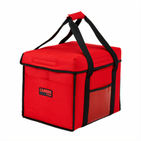 Cambro GoBag® Sandwich Delivery Bag, 15 x 12 x 12 Inches, Red