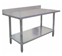 Omcan USA 23793 Elite Series Stainless Steel Prep Tables