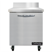 Continental Refrigerator 27-Inch Worktop Freezer with 5-1/2-Inch Backsplash, One-Section, Self-Contained, 7.4 Cu. Ft.