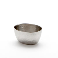 American Metalcraft 2 oz Oval Hammered Stainless Steel Sauce Cup
