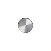 American Metalcraft 4-Inch Round Stainless Steel Plate with Satin Finish