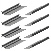 Hoshizaki Stainless Steel Universal Bottom Support Pan Slides for Baker and Hotel Pans