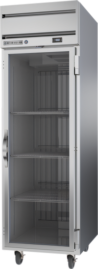 Beverage-Air Horizon Series 21.06 Cu. Ft. One-Section Reach-In Glass Door Freezer, Top-Mounted Self-Contained Refrigeration