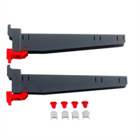Metro SmartLever 18-Inch Cantilever Shelf Support Arm Pair