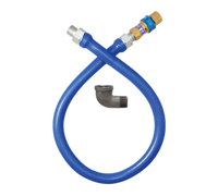 Dormont Blue Hose 24-Inch 3/4-Inch I.D. Moveable Gas Connector Hose Assembly with SnapFast Quick Disconnect