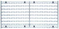 Quantum WLP-1836C Wall-Mounted Shelving