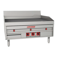 Magikitch'n (Middleby) MKE-48-ST Electric Griddles