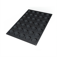 Silikomart Florentine Flexible Non-Stick Silicone Baking Mold, 35 Pieces