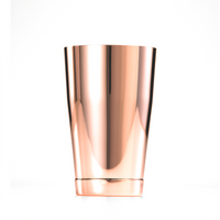 Barfly 18 oz Copper-Plated Half-Size Stainless Steel Cocktail Shaker