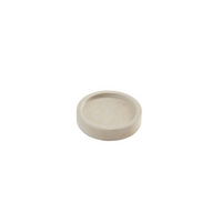 American Metalcraft Hampton Collection Sun-Bleached Wood Plate, 4-1/4 Inch Diameter